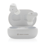 Intra-auriculares de qualidade sem ruído com controle de toque Gilroy cor branco