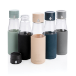 Garrafas para brindes para controlar a hidratação 600ml Crystal Ukiyo cor castanho-claro vista geral