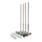 Jogo de críquete de madeira em saco de algodão Cricket Wooden cor castanho