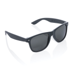 Óculos de sol de plástico reciclado, lentes acrílicas esfumadas Greeny cor cinzento-escuro quinta vista