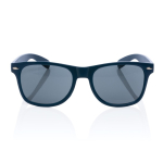 Óculos de sol de plástico reciclado, lentes acrílicas esfumadas Greeny cor azul-marinho segunda vista