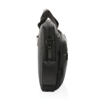 Pasta de poliéster reciclado duradouro 15,6'' rPET Swiss Peak cor preto terceira vista