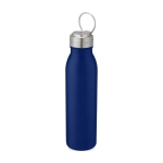 Garrafa de desporto de aço inoxidável com tampa metalizada 700ml Harper cor azul terceira vista