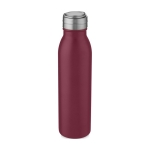 Garrafa de desporto de aço inoxidável com tampa metalizada 700ml Harper cor vermelho