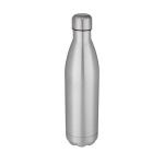 Garrafa térmica colorida personalizada de design original 750ml Cove cor prateado