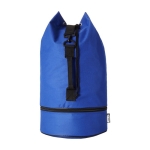 Saco de marinheiro de plástico reciclado, de 20 litros Minimal rPET cor azul real segunda vista frontal