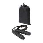 Cordas para saltar com cabos de espuma para publicidade Adjust Colors cor preto
