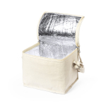 Saco térmico de algodão com capacidade de 3L, 280 g/m2 Small Cotton cor bege primeira vista