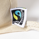 Mochila-saco de algodão 180 g/m2 resistente 9 kg Thin FairTrade segunda vista