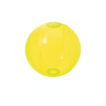 Bola de praia com logótipo com superfície de cores alegres Trend cor cor-de-laranja transparente primeira vista