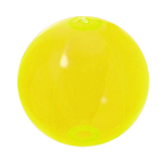 Bola de praia com logótipo com superfície de cores alegres Trend