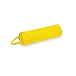 Clássico estojo de design cilíndrico colorido com pega Tubular cor amarelo primeira vista