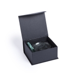 Placa-troféu de vencedor com forma redonda e logo Round Winner cor transparente quinta vista