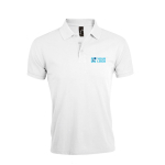 Polos corporativos de poliester e algodão 200 g/m2 SOL'S Prime Men cor branco vista principal