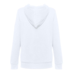 Sweatshirt para mulher em algodão e poliester 320 g/m2 THC Amsterdam cor branco segunda vista