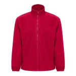 Casaco polar em poliester de alta densidade 300 g/m2 THC Gama cor vermelho primeira vista
