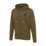 Sweatshirt em algodão e poliester com capuz 300 g/m2 Elevate Life vista impressão serigrafia