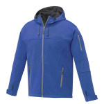 Casaco softshell impermeável em poliester 360 g/m2 Elevate Life cor azul real