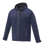 Casaco softshell impermeável em poliester 360 g/m2 Elevate Life cor azul-marinho