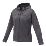Casaco em poliester impermeável para mulher 360 g/m2 Elevate Life cor cinzento-escuro
