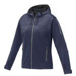 Casaco em poliester impermeável para mulher 360 g/m2 Elevate Life cor azul-marinho