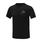 T-shirt poliester, bordada ou serigrafada 105 g/m2 Elevate Essentials cor preto