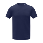 T-shirt poliester, bordada ou serigrafada 105 g/m2 Elevate Essentials cor azul-marinho