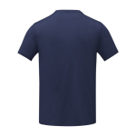 T-shirt poliester, bordada ou serigrafada 105 g/m2 Elevate Essentials cor azul-marinho segunda vista traseira