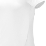 T-shirt técnica de malha poliester, mulher 105 g/m2 Elevate Essentials cor branco vista detalhe 1