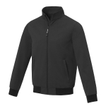 Blusão bomber unisex personalizável, leve, alta qualidade Elevate Life cor preto