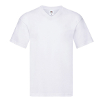 T-shirt de algodão Ringspun, decote em V 150 g/m2 Fruit of the Loom
