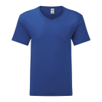 T-shirt de algodão Ringspun, decote em V 150 g/m2 Fruit of the Loom