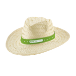 Chapéu de palha com faixa para sublimação Beachtime Sublim imagem com logo 4
