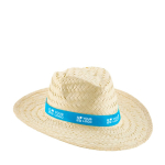 Chapéu de palha com faixa para sublimação Beachtime Sublim vista principal