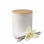 Velas com aroma a plantas e tampa de longa duração Candlelight Medium cor branco sétima vista