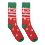 Meias de Natal em caixa-oferta, tamanho grande 4346 Joyful cor vermelho sexta vista
