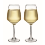 Duas taças de vinho personalizadas de 200ml Set taças Wine cor transparente terceira vista