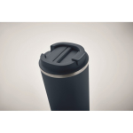Copo de aço com função térmica e anti-gotas 510ml Elegant XL cor azul-marinho vista fotografia segunda vista
