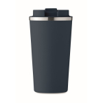 Copo de aço com função térmica e anti-gotas 510ml Elegant XL cor azul-marinho quinta vista
