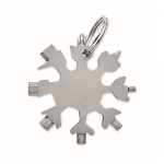 Ferramenta multifunções em forma de floco de neve Snowflake cor titânio quarta vista