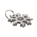 Ferramenta multifunções em forma de floco de neve Snowflake cor titânio vista principal