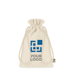Saco de oferta pequeno de algodão orgânico boutique Eco Small vista principal