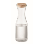Garrafa grande de vidro com tampa de cortiça 1L Crystal Corkcap cor transparente segunda vista