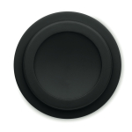 Copo com parede dupla feito de plástico 300ml TakeAway Minimal cor preto