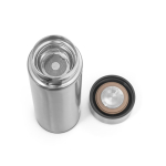 Termos personalizados com termómetro LED e infusor 470ml Touch cor prateado terceira vista
