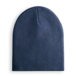Gorro de inverno personalizável unissexo elástico rPET Sweden cor azul-marinho primeira vista