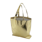 Saco non-woven laminado e brilhante com asas compridas 80 g/m2 cor dourado quarta vista