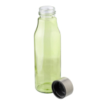Garrafa de vidro colorido para personalizar 500ml Crystal Iceberg cor verde-claro primeira vista