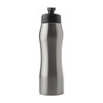 Garrafa de aço personalizada com mosquetão e bocal 700ml Inox Slender cor prateado primeira vista
