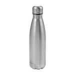Garrafa de aço isolada a vácuo com tampa metálica 500ml Satin cor prateado segunda vista
